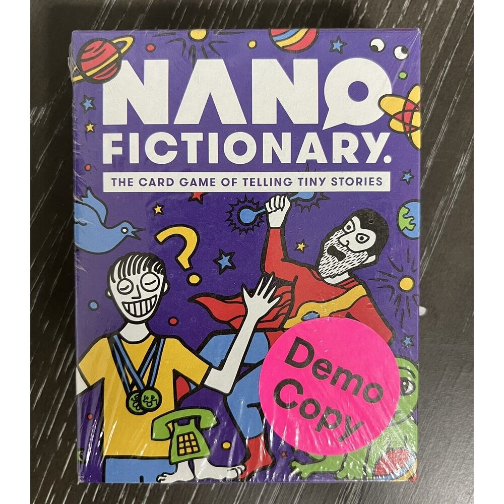 Nanofictionary Card Game by Andrew Looney 2017 Looney Labs, New and Sealed